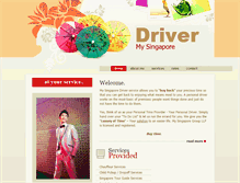 Tablet Screenshot of mysingaporedriver.com